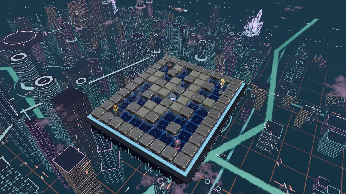 Blue arena